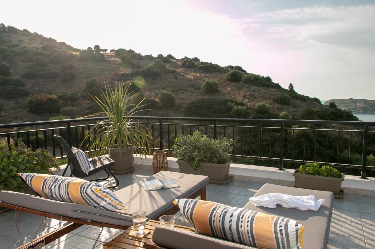 Summer Dream Cottage, 2Br, Beautiful Sea View Mochlos Buitenkant foto