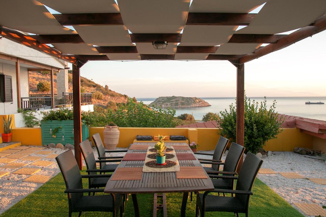 Summer Dream Cottage, 2Br, Beautiful Sea View Mochlos Buitenkant foto