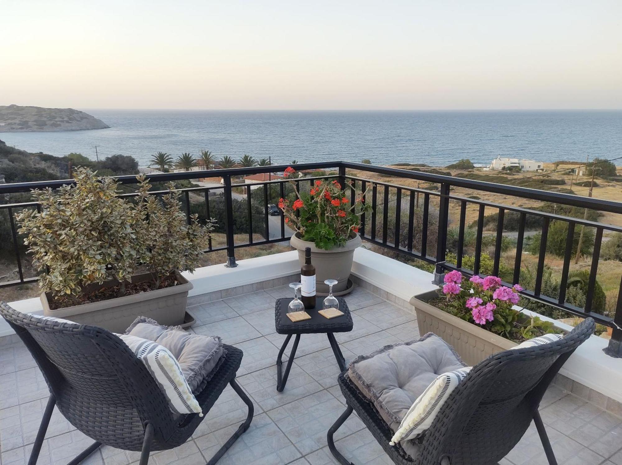 Summer Dream Cottage, 2Br, Beautiful Sea View Mochlos Buitenkant foto